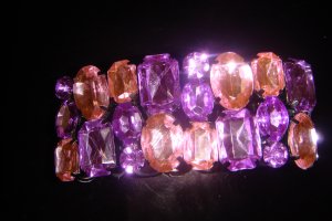 Purple Gem Bracelet