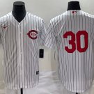 Cincinnati Reds #30 Will Benson White Field of Dreams Stitched Baseball Jersey