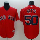 Boston Red Sox #50 Betts Red New Cool Base Stitched Baseball Jersey