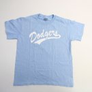 Los Angeles Dodgers Gildan Short Sleeve Shirt Youth Light Blue New