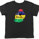 Mauritius Island With Dodo Country Childrens Kids T-Shirt Boys Girls Gift