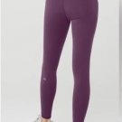 Alo Yoga High Waisted Airlift  Leggings in plum Color