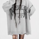 Tassel Letter Jacquard Sweater