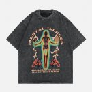 Thermal Image Skull Print Tee