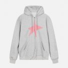 Star Quilting Zipped Hoodie