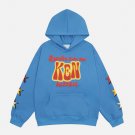 Star Skull Foam Print Hoodie