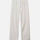 Straight Leather Pants