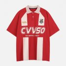 Striped Number 10 Football Tee