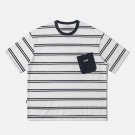 Striped Patch Pocket Tee