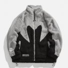 Structure Patchwork Sherpa Coat