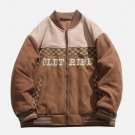 Suede Racing Winter Coat