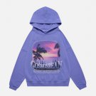 Sunset Print Hoodie