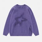 Star Embroidery Sweater