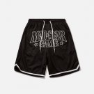 Star Letter Embroidered Stripes Shorts