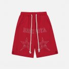 Star Letter Print Shorts