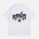 Star Letter Print Solid Tee