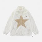Star Patchwork Winter Coat