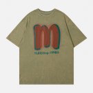 M Foam Printing Washed Tee