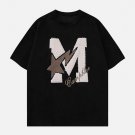 M Letter Star Embroidery Tee