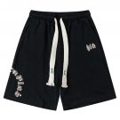 Monogram Print Drawstring Shorts