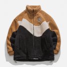 Multi Color Patchwork Sherpa Jacket