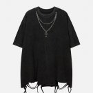 Necklace Broken Holes Tee