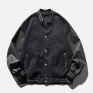 Letters Print Varsity Jacket