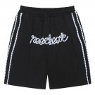 Line Letters Drawstring Shorts