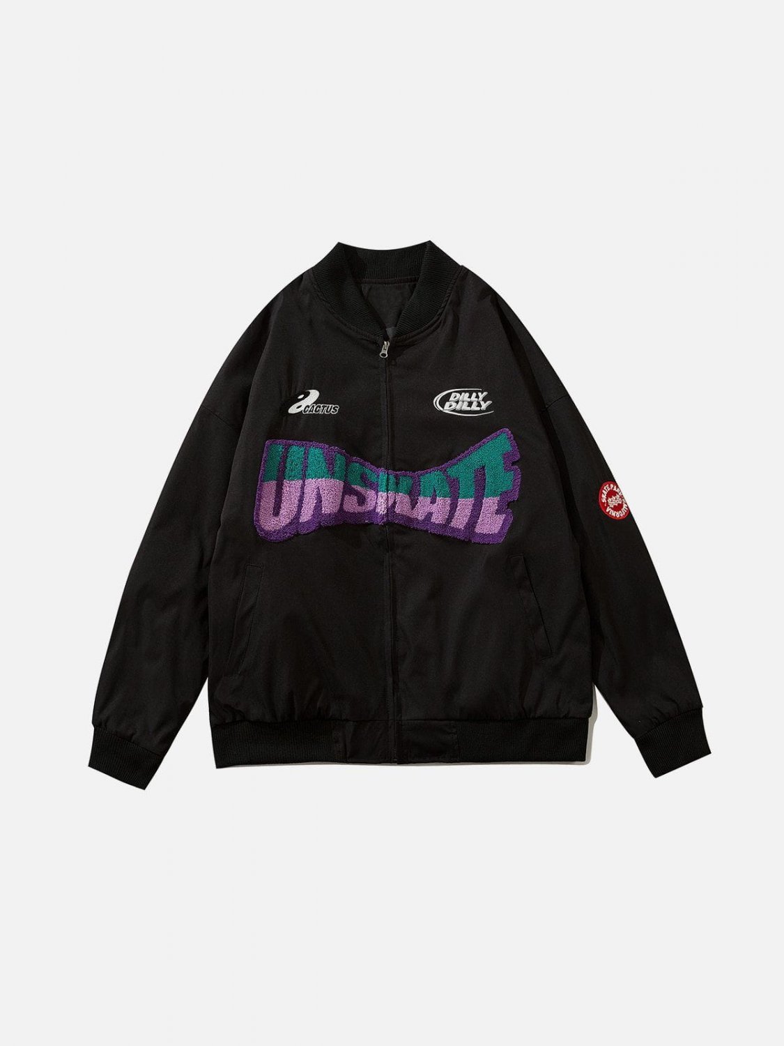 Logo Towel Embroidered Motorsports Jacket