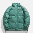 Ring Letter Print Down Coat