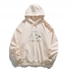 Screw and Nut Print Hoodie