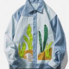 Seagrass Patch Retro Patchwork Jacket