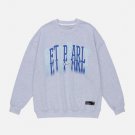 Shadow Letters Print Sweatshirt