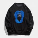 Portrait Print Sweatshirt