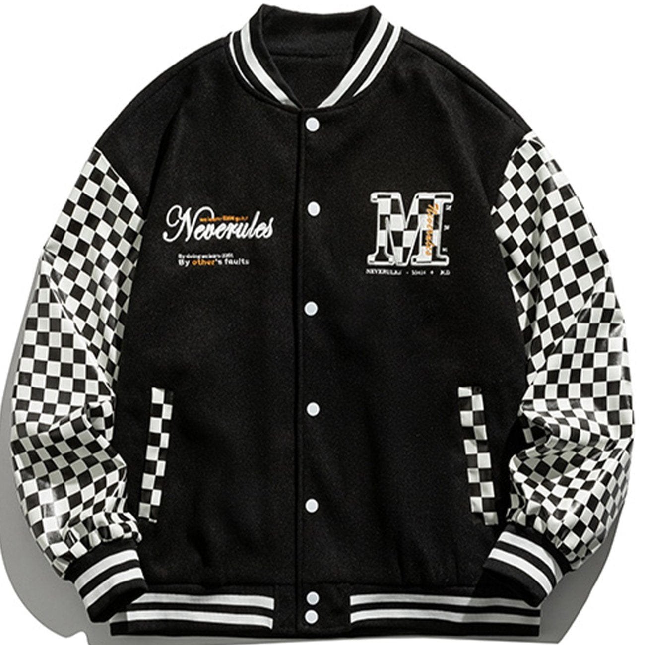 Print Checkerboard Jacket