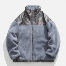PU Patchwork Sherpa Jacket