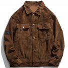 Pure Color Corduroy Jacket