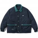 Pure Color Stitching Puffer Jacket