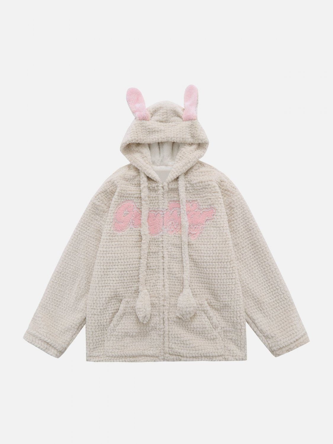 Rabbit Ears Hooded Winter Coat