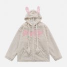 Rabbit Ears Hooded Winter Coat