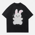 Rabbit Print Patchwork Tee