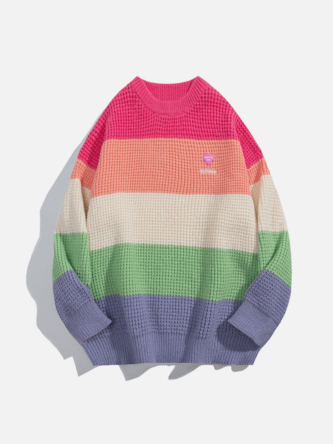 Rainbow Stripes Sweater