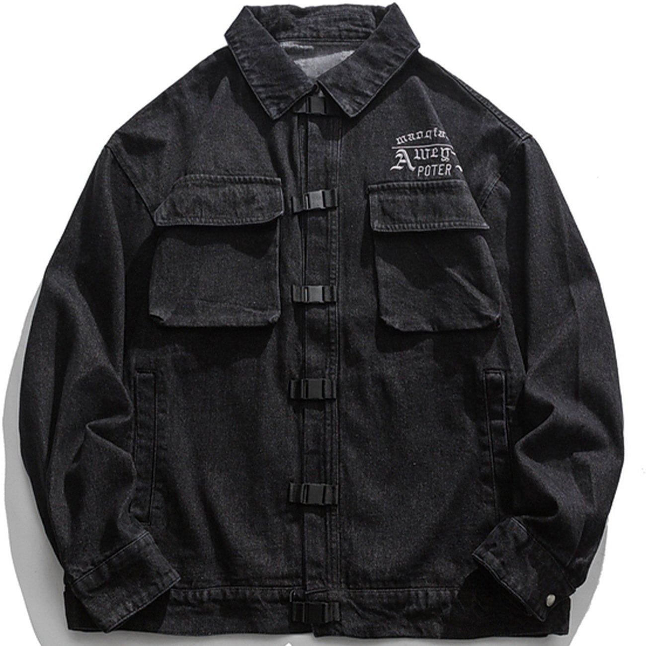 Retro Pocket Denim Jacket