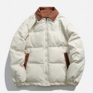 Patchwork Fake Two Winter Coat