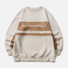 Patchwork Lettered Sweatshirt
