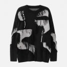 Patchwork Tassel Sweater