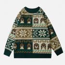 Pixel Groundhog Sweater