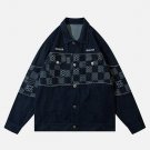Plaid Denim Jacket
