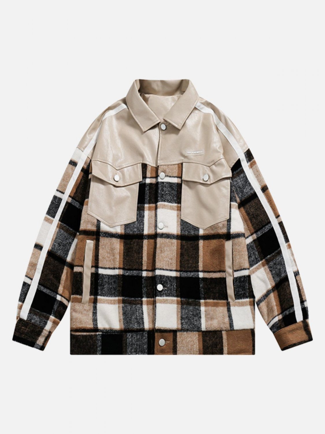 PLAID Patchwork Jacket
