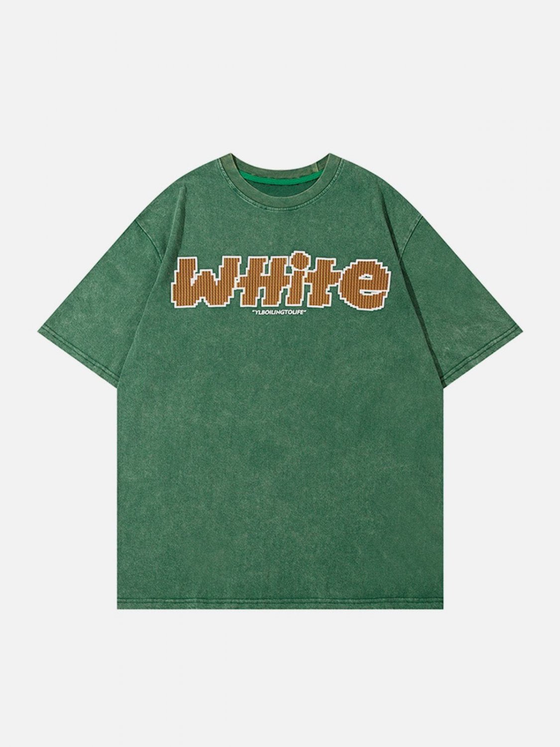 Plastisol Printing Print Washed Tee